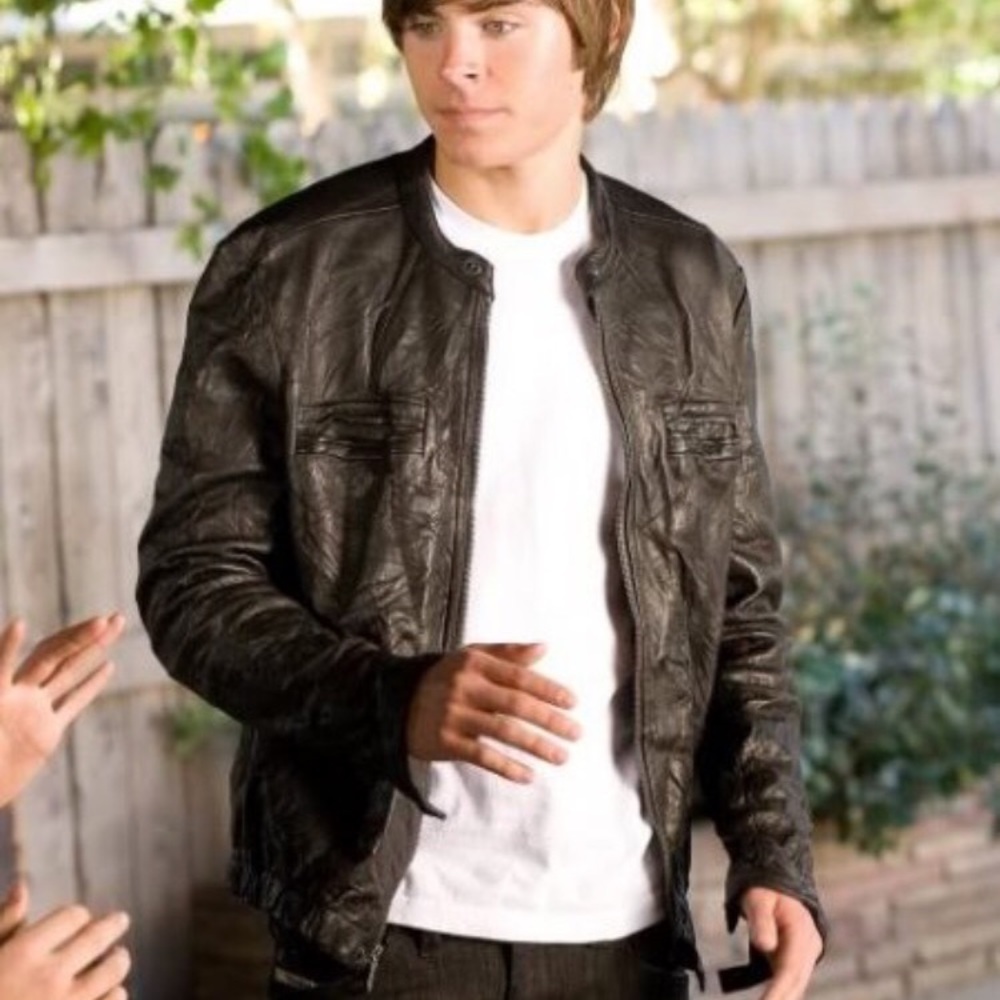 Men’s Black Leather jacket from Feather Skin